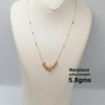 Minimalist Gold Bead Necklace