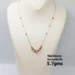 Delicate Gold Station Necklace
