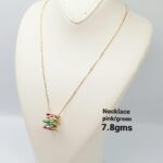 Clover Crystal Pendant Necklace