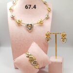 Gold Love Shaped