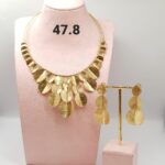 Statement Gold Necklace Set