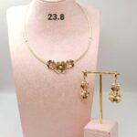 Butterfly Blossom Gold Necklace & Earrings Set