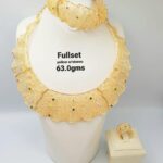 Royal Gold Bridal Jewelry Set