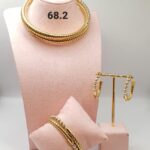 Classic Gold Choker Jewelry Set