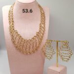 Cascading Chain Gold Jewelry Set