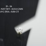 Brilliant Cut Diamond Stud Earring