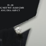 Round Brilliant Diamond Stud Earring