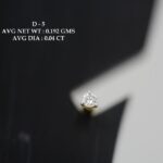 Solitaire Diamond Stud Earring