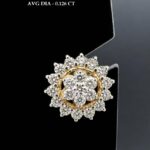 Luxury Snowflake Diamond Pendant