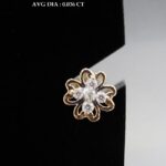 Floral Diamond Brooch