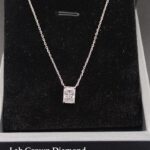 Princess-Cut Diamond Necklace