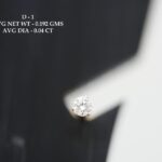 Classic Round Brilliant Diamond Stud Earring