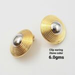Classic Gold Dome Stud Earrings