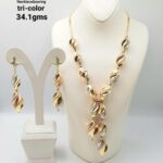 Celeste Layered Gold Necklace Set