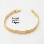 Modern Gold Cuff Bracelet