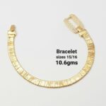 Sparkling Gold Tennis Bracelet