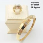 Classic Gold Bangle Bracelet