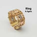 Luxe Wide Gold Band Ring